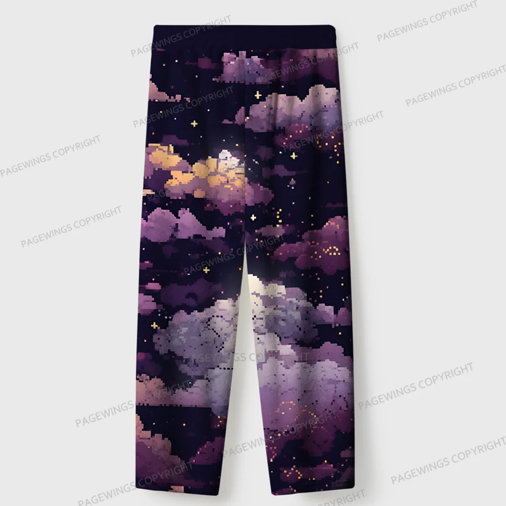 Pagewings Sanctuary Moon Unisex Flannel Pajama Set