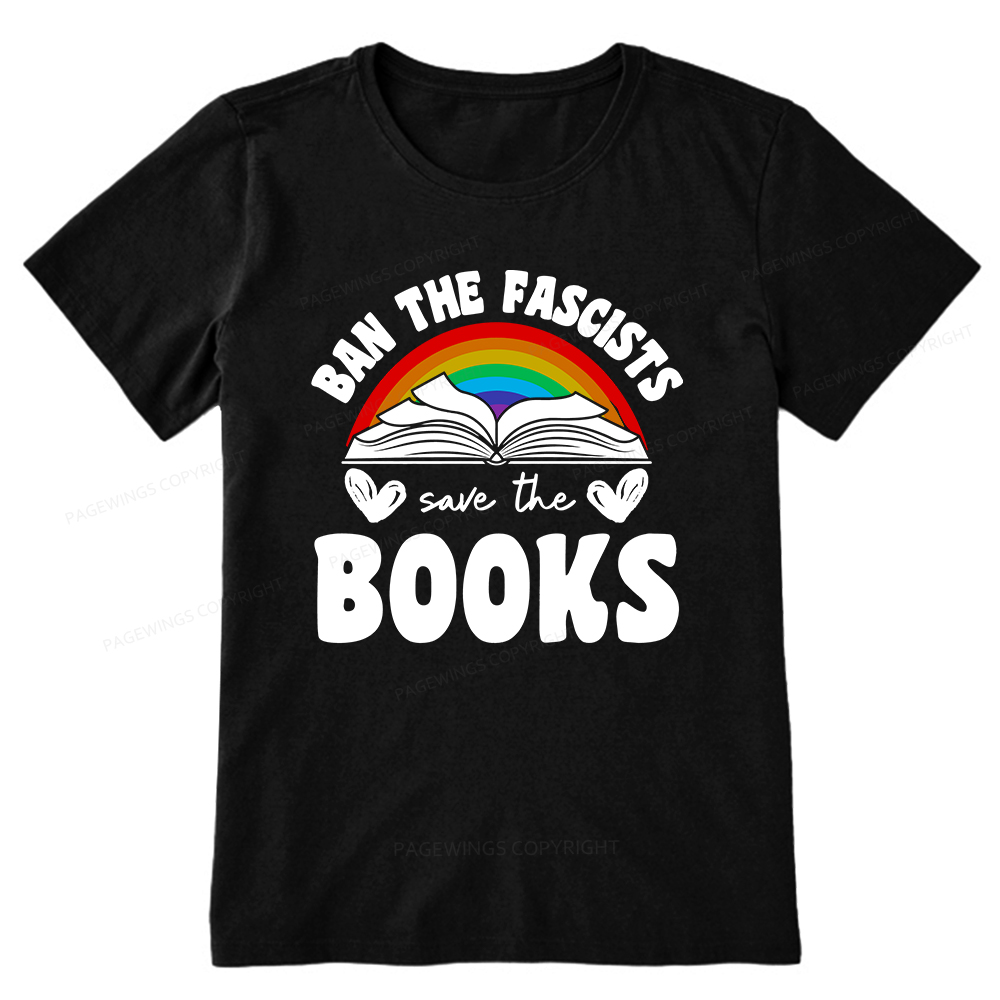 Pagewings Banned Books T-Shirt Unisex Classic T-shirt