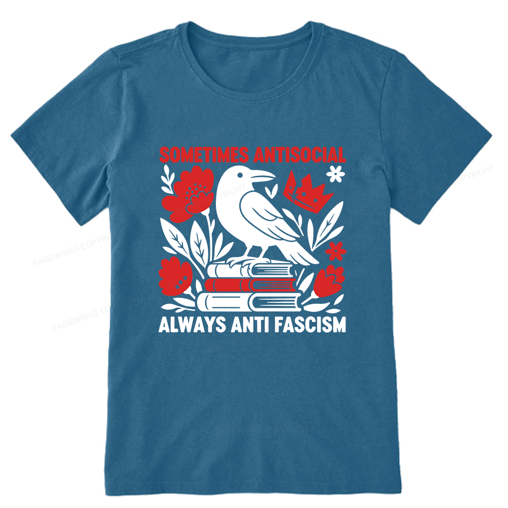 Pagewings Anti Fascism Unisex Classic T-shirt