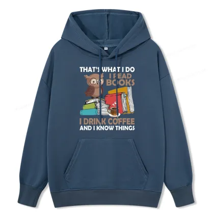 Pagewings That's What I Do I Read Books Unisex Classic Hoodie
