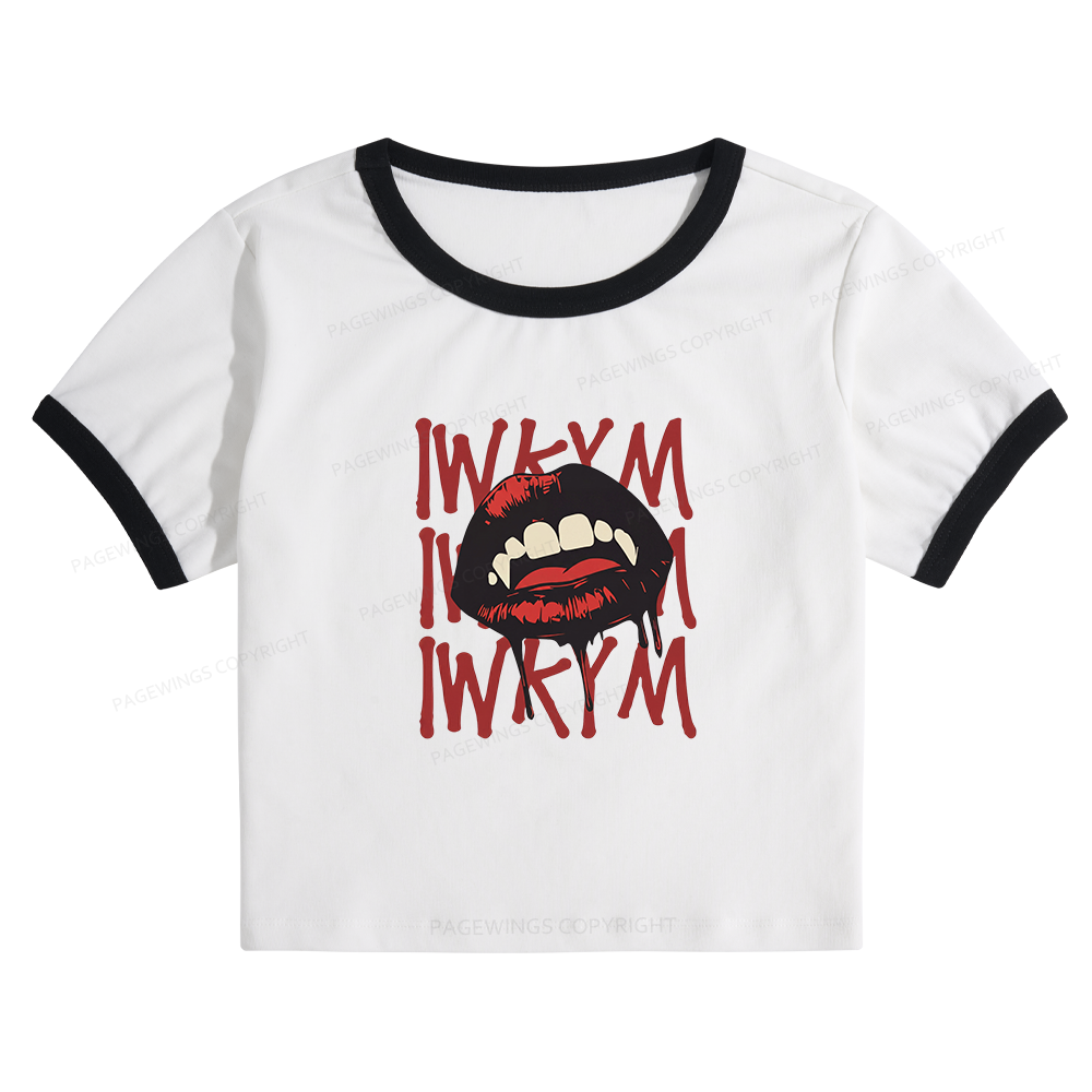 Pagewings Sci-Fi Novel Lover Baby Tee Cropped Ringer T-Shirt