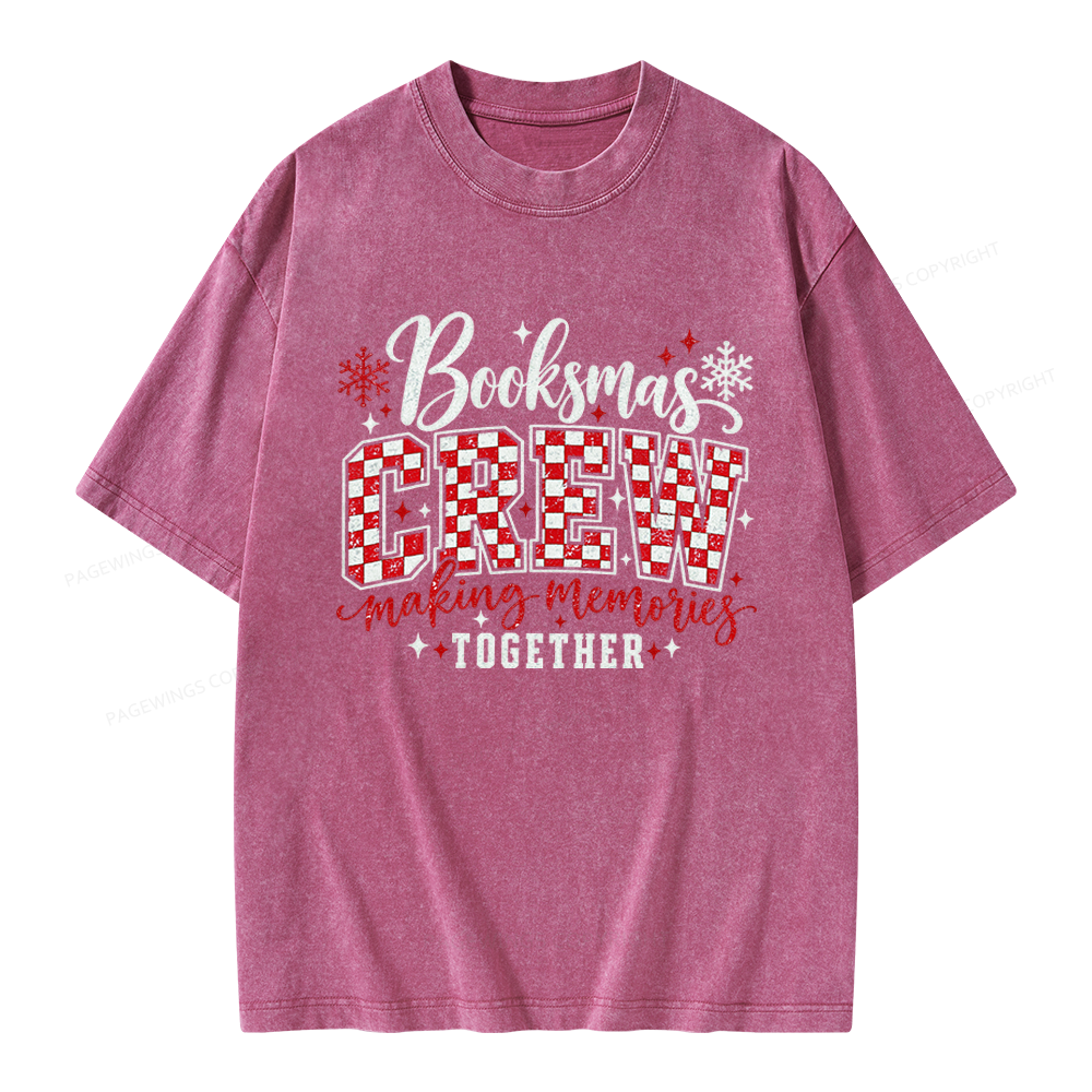 Pagewings Making Memories Unisex Washed T-shirt