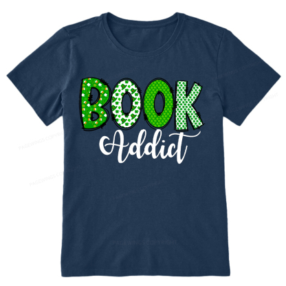 Pagewingsread t Patrick's Day Gift for bookworm,Book Lovers Unisex Classic T-shirt