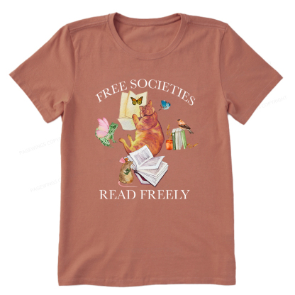 Pagewings Free societies read freely shirt Unisex Classic T-shirt