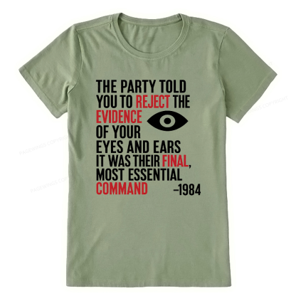 Pagewings Dystopia Quote Unisex Classic T-shirt