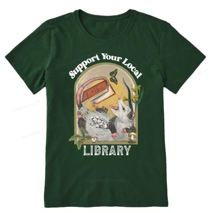 Pagewings Library Readers Make Leaders Jersey Short Sleeve Tee Unisex Classic T-shirt