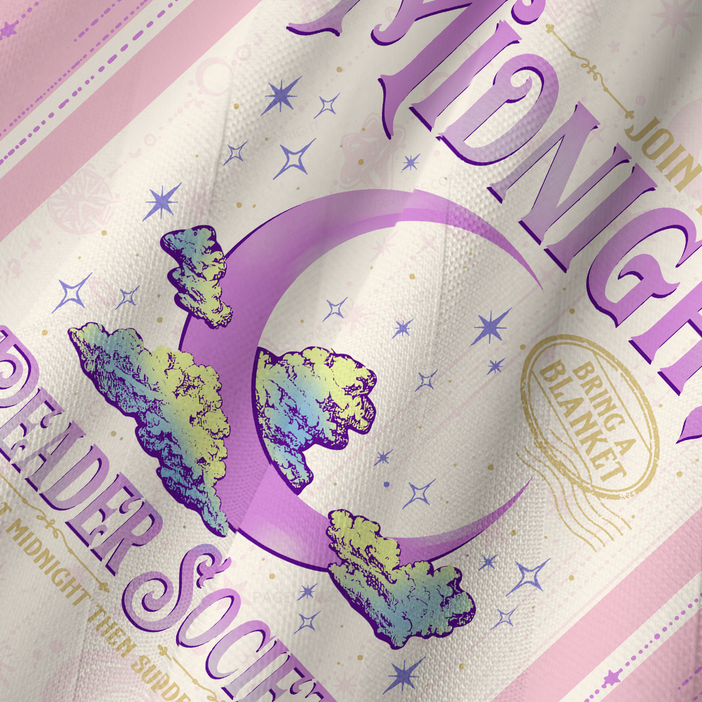 Pagewings Join The Midnight Reader Society Unisex Long Sleeve Jersey