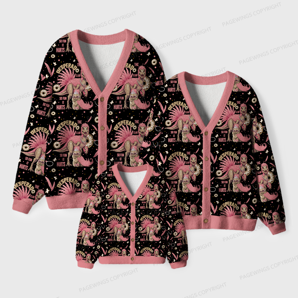 Pagewings The Desperado Club Unisex Ugly Cardigan Sweaters
