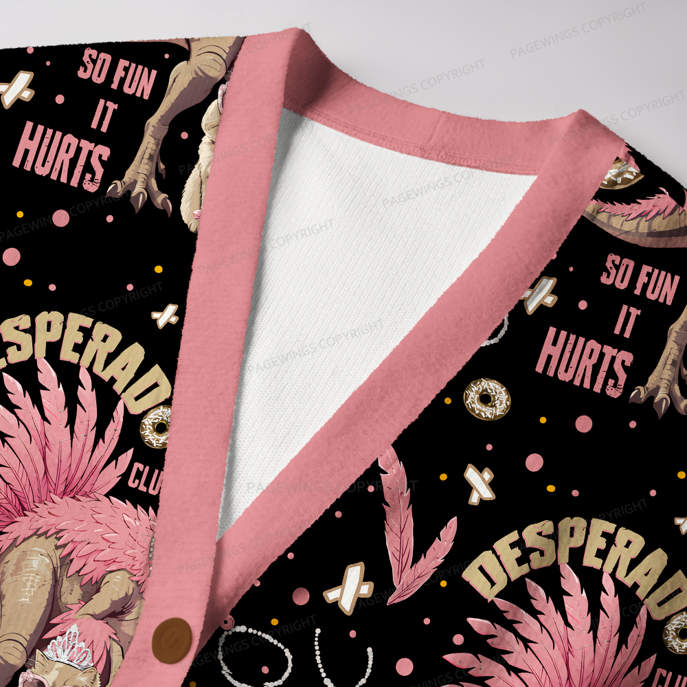 Pagewings The Desperado Club Unisex Ugly Cardigan Sweaters