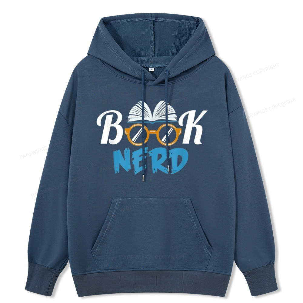 Pagewings Book Nerd Unisex Classic Hoodie