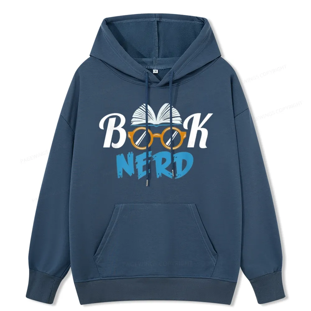 Pagewings Book Nerd Unisex Classic Hoodie