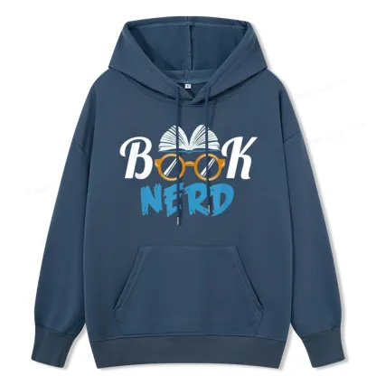 Pagewings Book Nerd Unisex Classic Hoodie