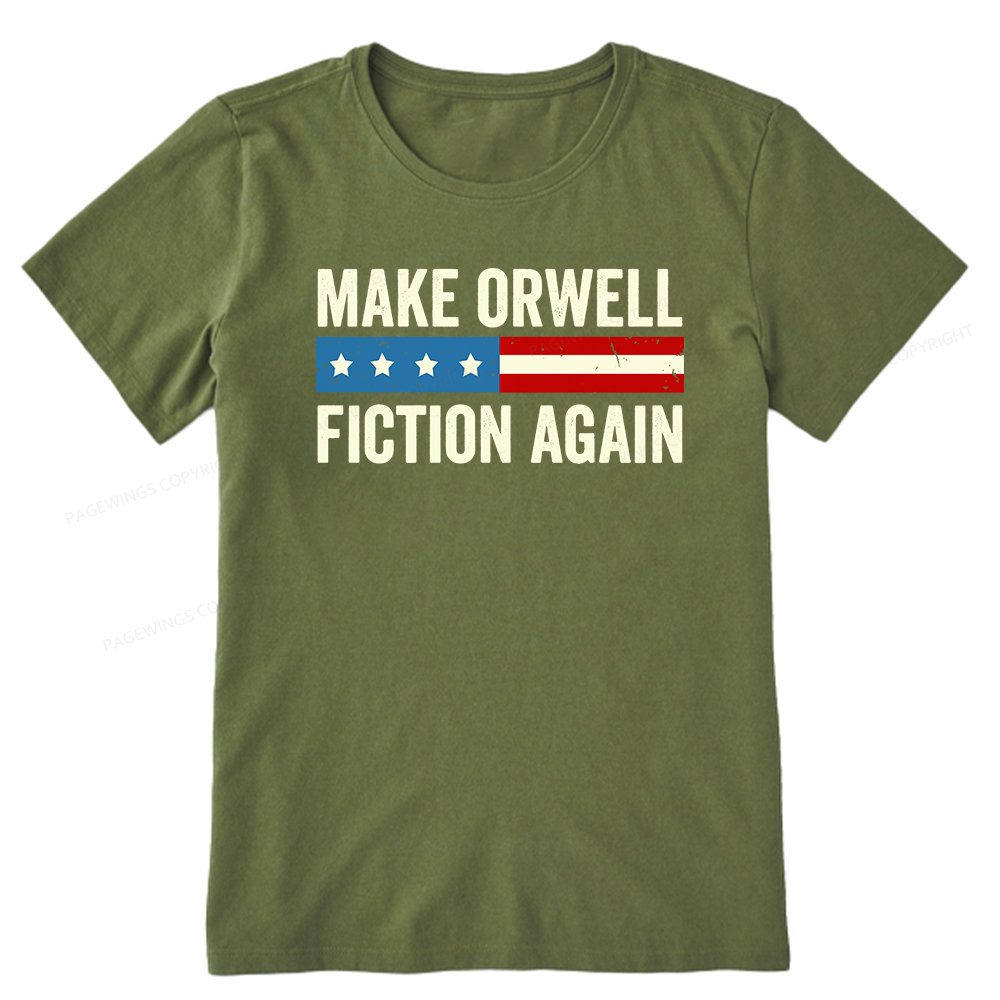 Pagewings Make Orwell Fiction Again Unisex Classic T-shirt