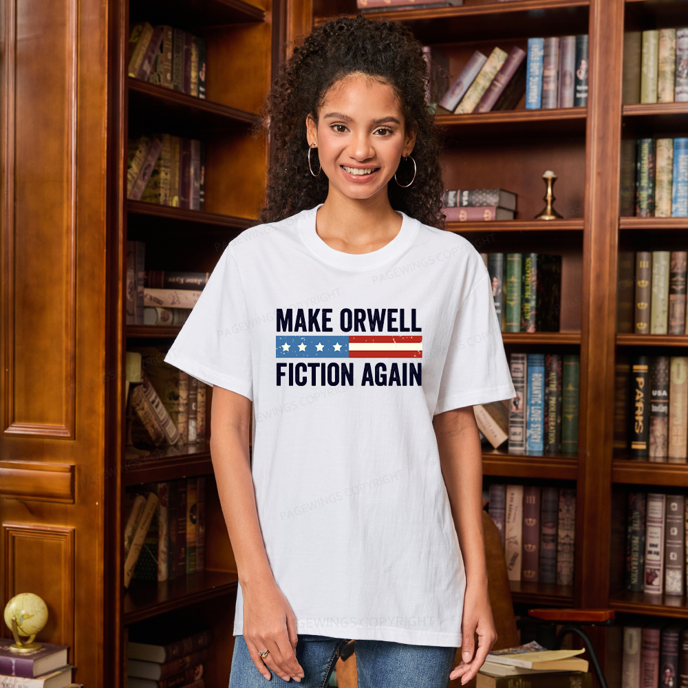 Pagewings Make Orwell Fiction Again Unisex Classic T-shirt