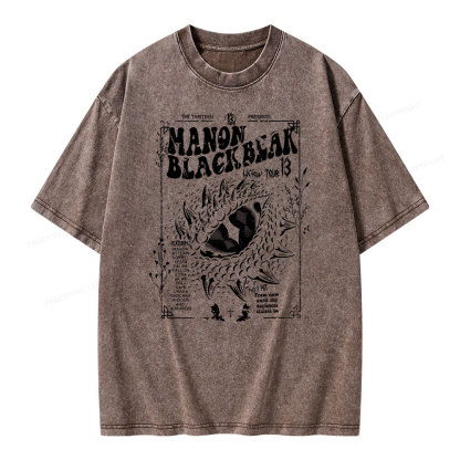 Pagewing  ACOTAR Crescent City Rhysand Unisex Washed T-shirt