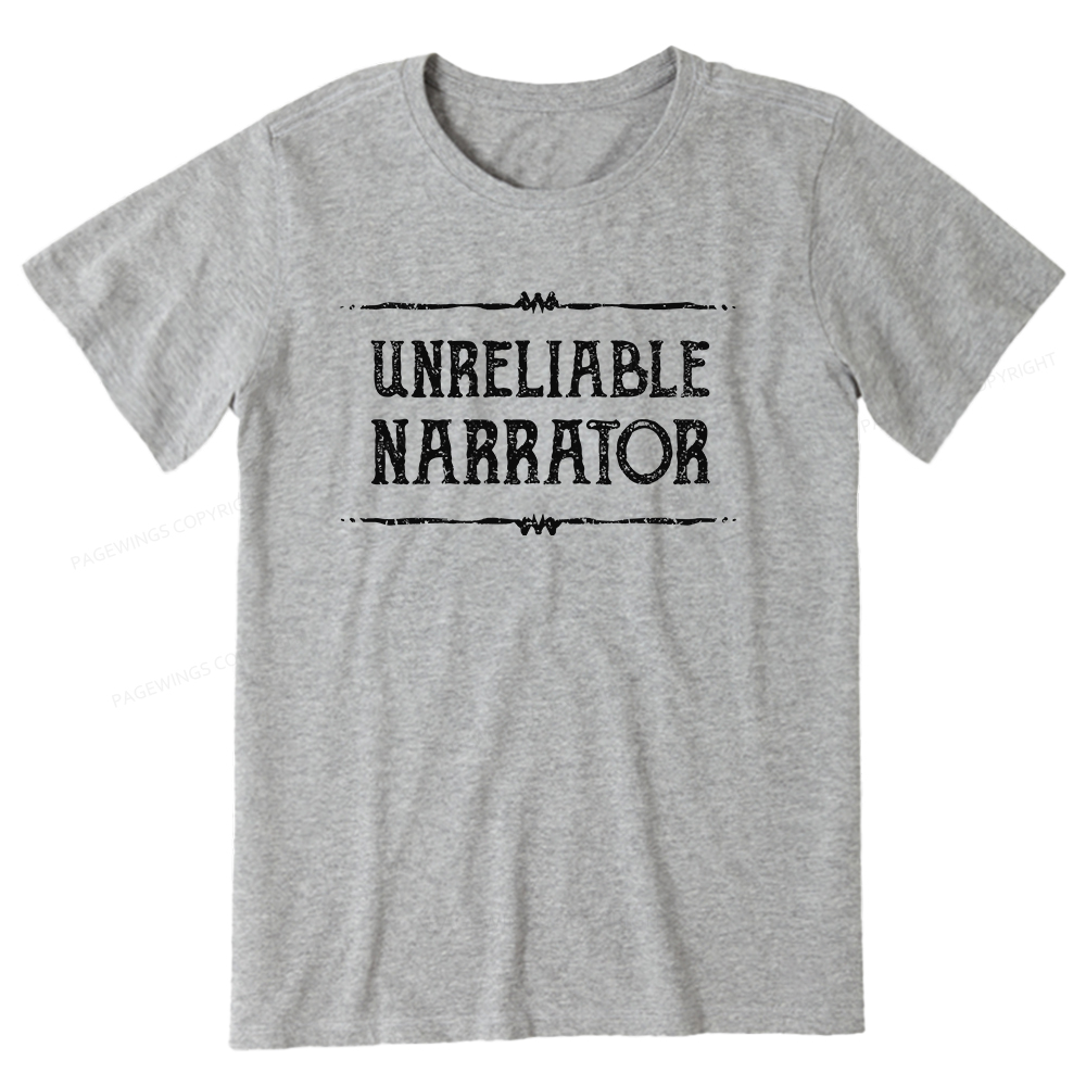 Pagewings Unreliable Narrator Unisex Classic T-shirt