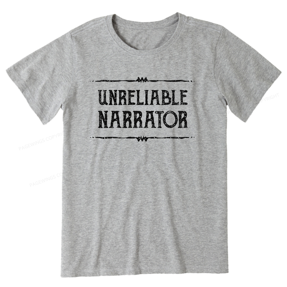 Pagewings Unreliable Narrator Unisex Classic T-shirt
