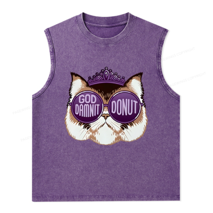 Pagewings Sci-Fi Book Lover Unisex Washed Tank Top