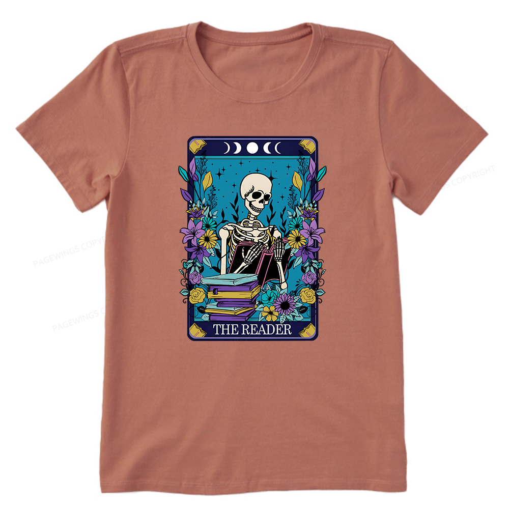 Pagewings The Reader Tarot Card Unisex Classic T-shirt
