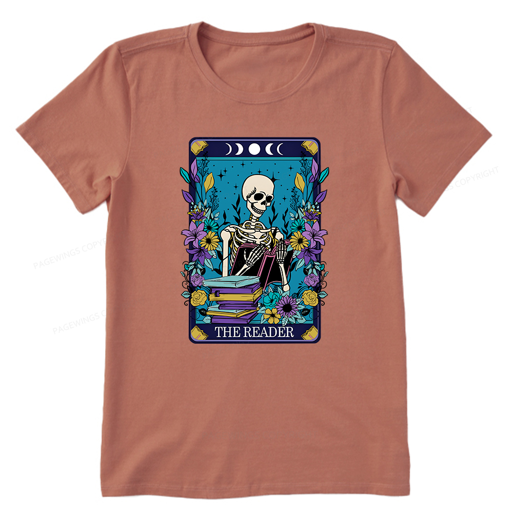 Pagewings The Reader Tarot Card Unisex Classic T-shirt