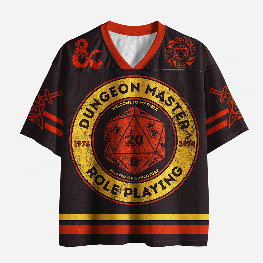 Pagewings Master Of Adventure Unisex Mesh Jersey