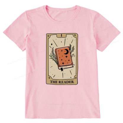 Pagewings The Reader Tarot Card Unisex Classic T-shirt