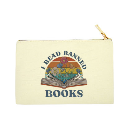 Pagewings I Read Banned Books Pouch