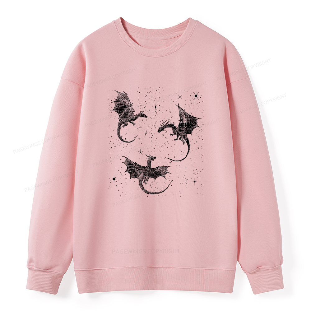 Pagewings Dragon Fantasy Unisex Classic Sweatshirt