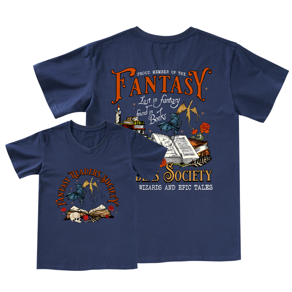 Pagewings  The World Will Be Saved And Remade V-neck T-shirt