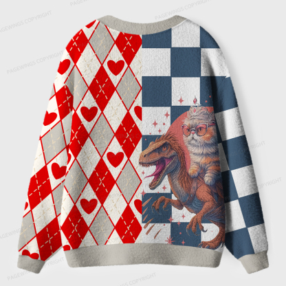 Pagewings Sci-Fi Book Lover Unisex Ugly Cardigan Sweaters