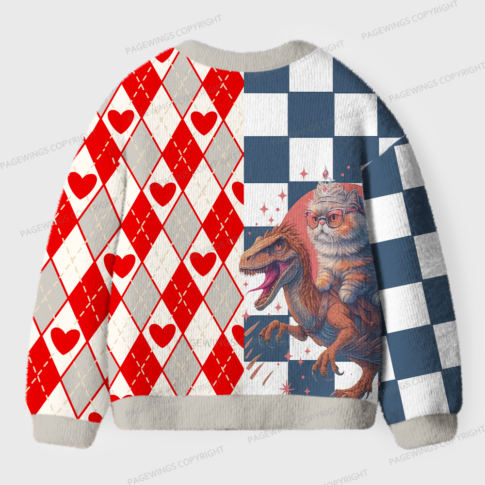 Pagewings Sci-Fi Book Lover Unisex Ugly Cardigan Sweaters