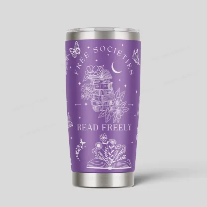 Pagewings Read Books Be Kind Stay Weird Tumbler