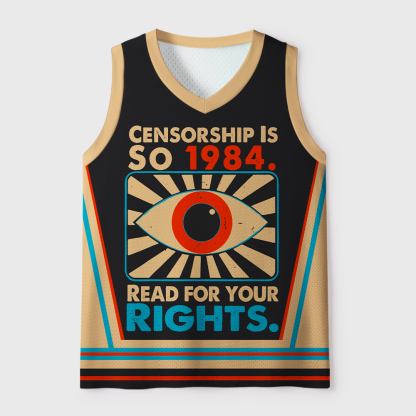 Pagewings Read For Your Rights Unisex Mesh Tank Top
