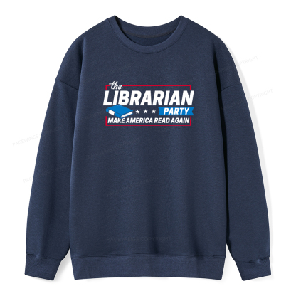 Pagewings The Librarian Party Unisex Classic Sweatshirt