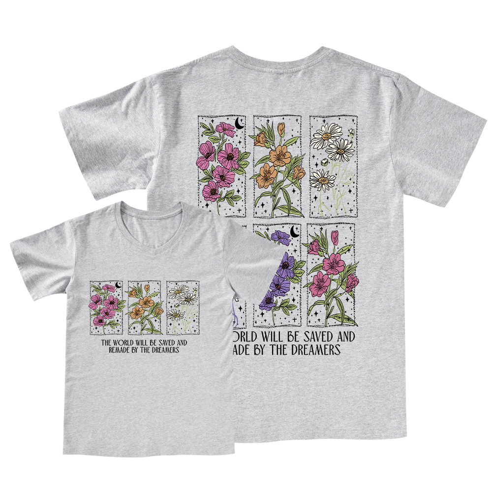 Pagewings  The World Will Be Saved And Remade V-neck T-shirt