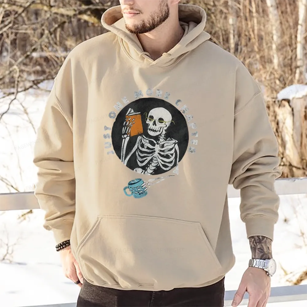 Pagewings Halloween Just One More Chapter Unisex Classic Hoodie