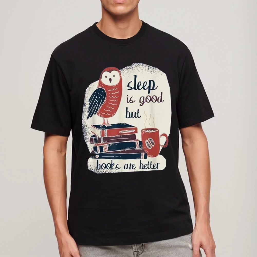 Pagewings Sleep is Good But Book is Better Unisex Classic T-shirt