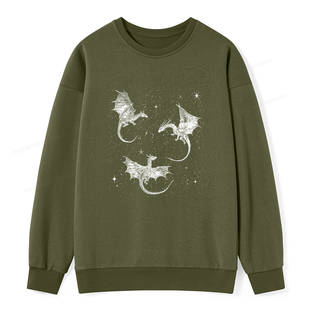 Pagewings Dragon Fantasy Unisex Classic Sweatshirt