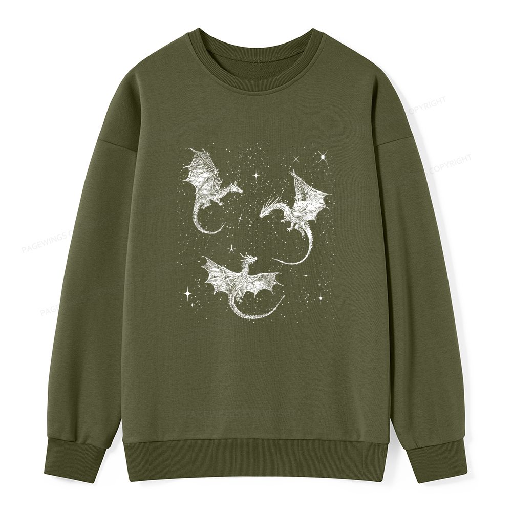 Pagewings Dragon Fantasy Unisex Classic Sweatshirt