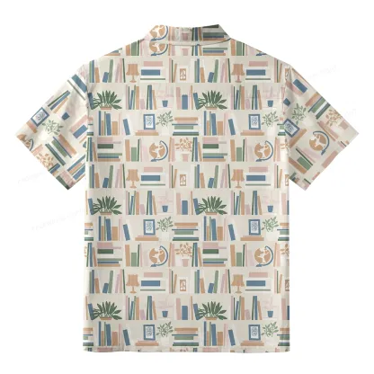 Pagewings Read Books All Day Unisex Hawaiian Shirt