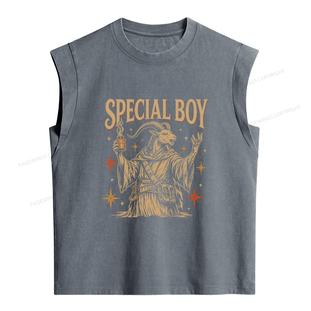 Pagewings Sci Fi Bookish Women's Washed Tank Top