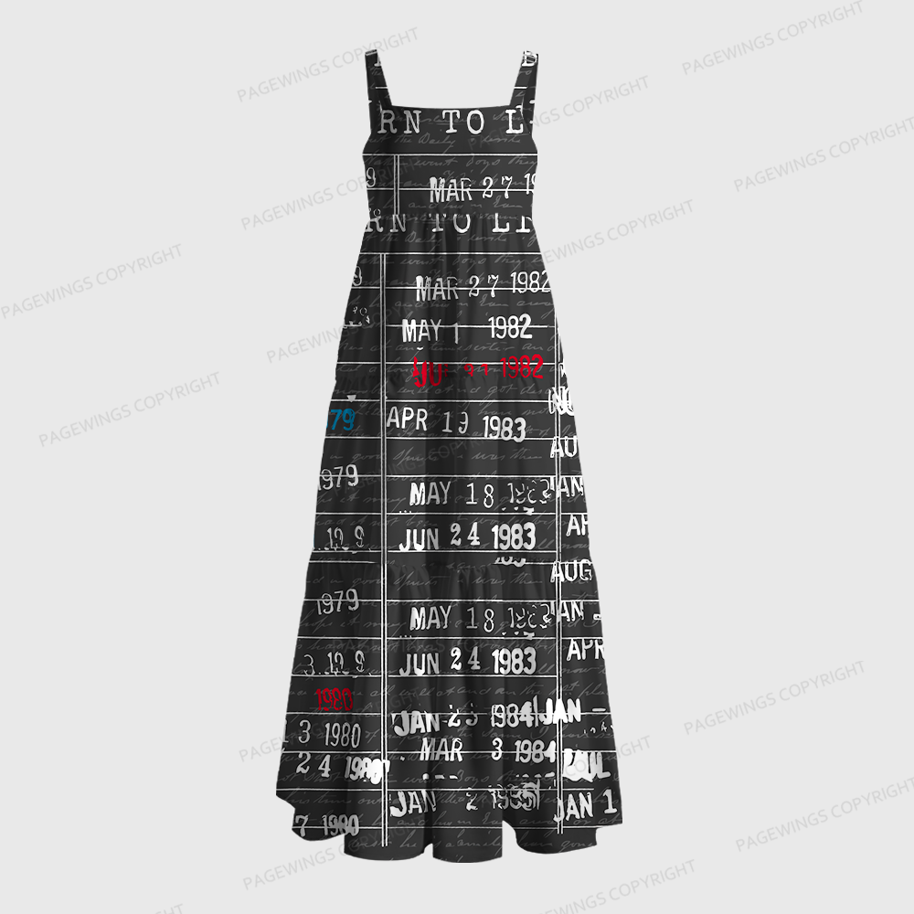 Pagewings When You Have a Library Card Maxi Dress