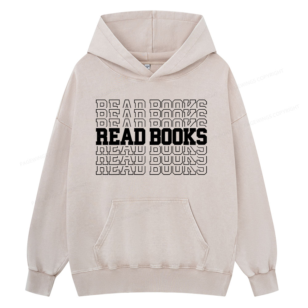 Pagewings Week and Library Unisex Washed Hoodie