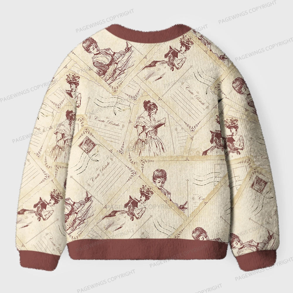 Pagewings Literature Unisex Ugly Cardigan Sweaters