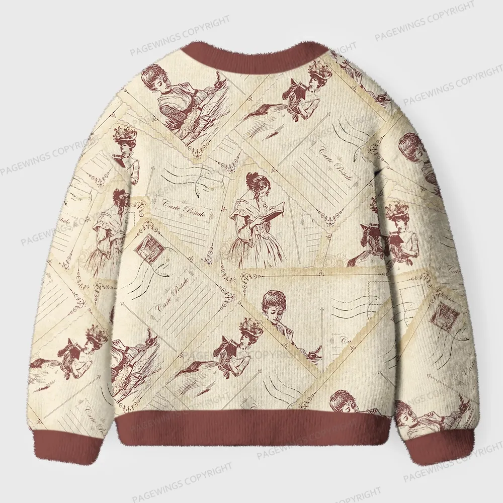 Pagewings Literature Unisex Ugly Cardigan Sweaters