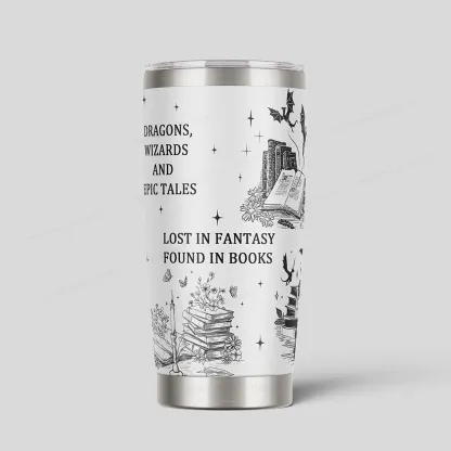 Pagewings Fantasy Readers Society Tumbler