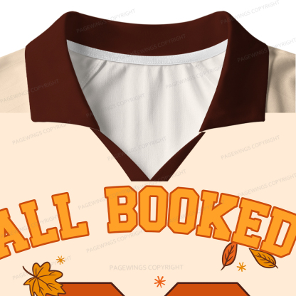 Pagewings All Booked Unisex Long Sleeve Jersey