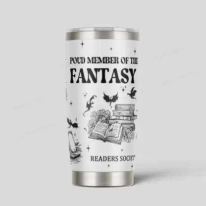 Pagewings Fantasy Readers Society Tumbler