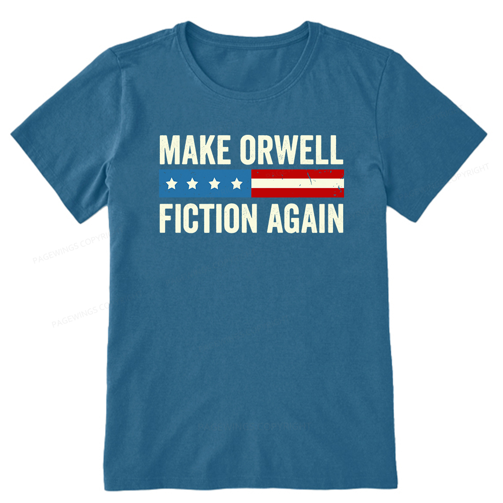 Pagewings Make Orwell Fiction Again Unisex Classic T-shirt