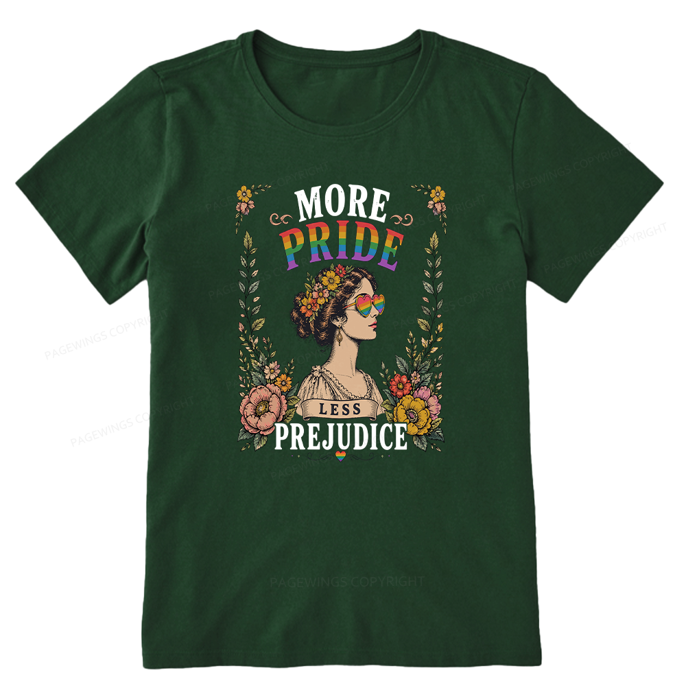 Pagewings More Pride Less Prejudice Unisex Classic T-shirt